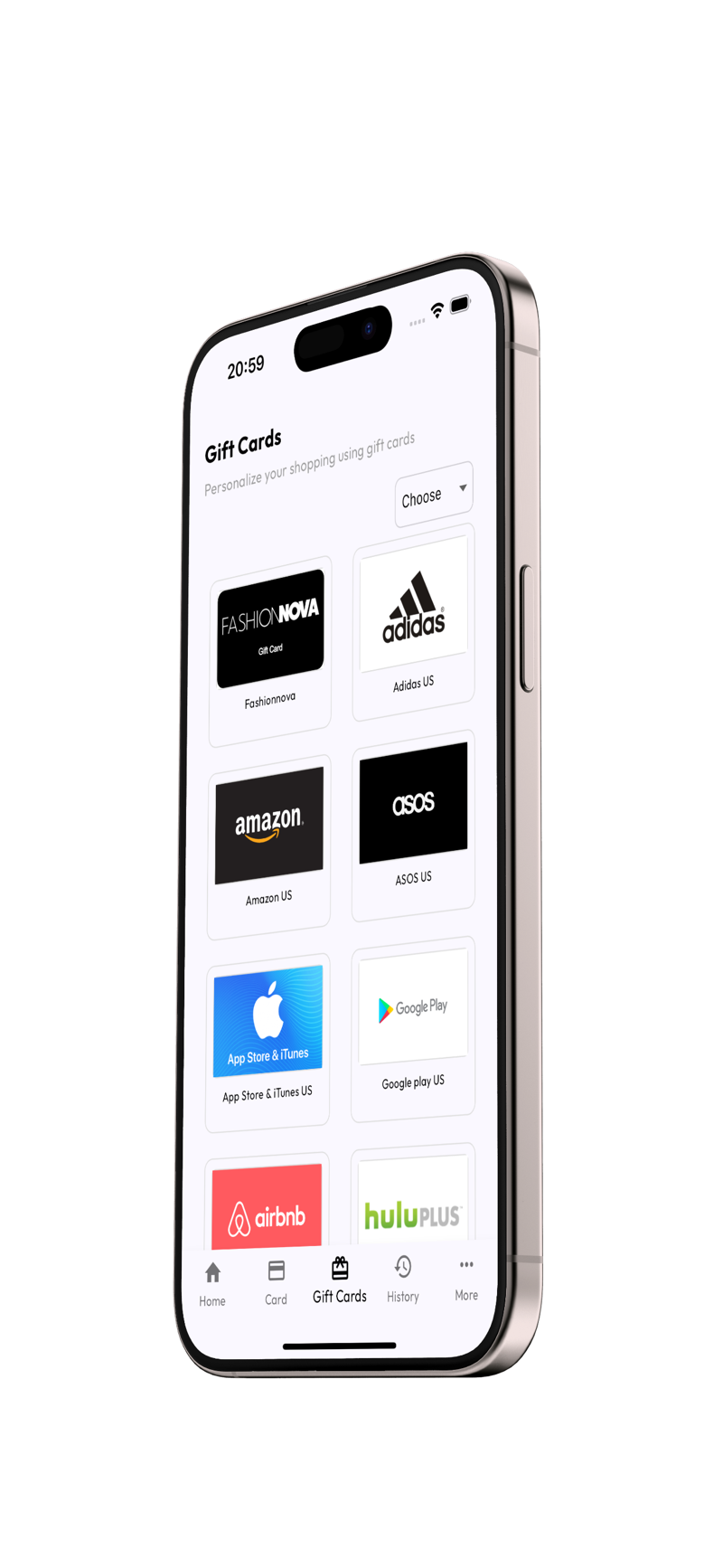 Pay Up app home screen with balance and recent recipients